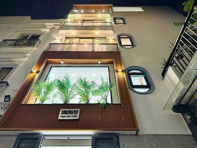 Nhà 4 lầu tuyệt đẹp Cao Cấp hẻm xe hơi 5m Phạm Văn Chiêu, P9, Q.Gò Vấp