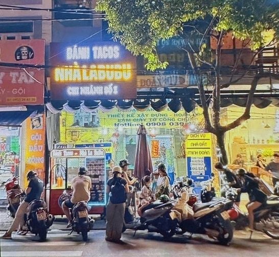 Bánh tacos nhà labubu tuyển dụng