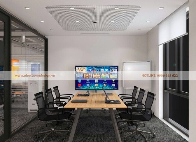 PHU CUONG DESIGN - THI CÔNG THIẾT KẾ NỘI THẤT VĂN PHÒNG 