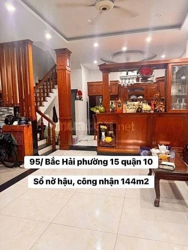 BÁN GẤP NHÀ NỞ HẬU BẮC HẢI, QUẬN 10