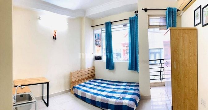 Phòng Full NT có Ban công & Cửa sổ thoáng ngay Nguyễn Thượng Hiền PN