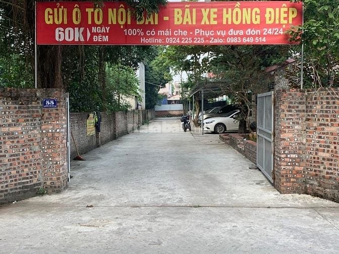 Bãi gửi xe ô tô  sân bay Nội Bài Hồng Điệp