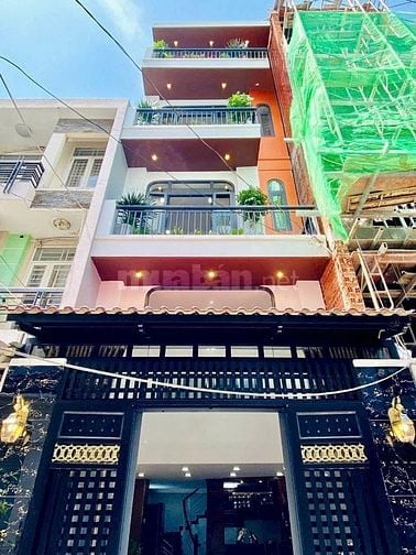 Vị trí đẹp gần chợ Gò Vấp. Nhà 38m² Nguyễn Văn Nghi, xây 1 trệt 3 lầu