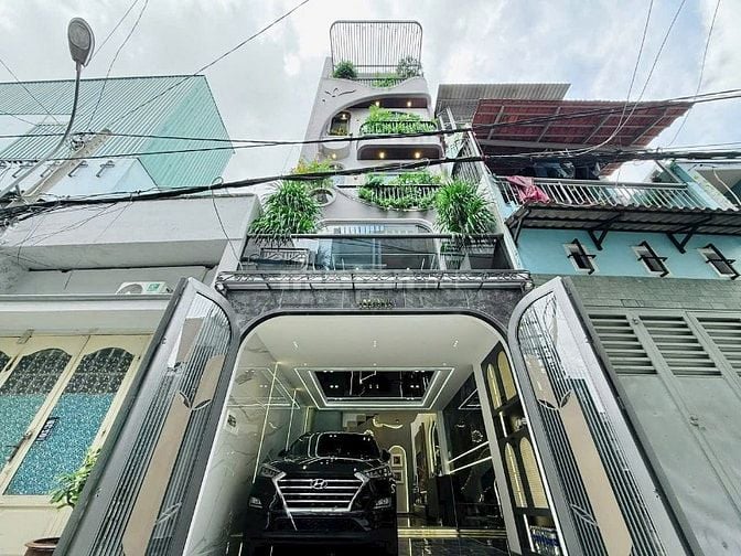 Bán nhà 42m2 Sư Vạn Hạnh giá 1 tỷ 950. Gần BV 115 xây 1 trệt 4 lầu
