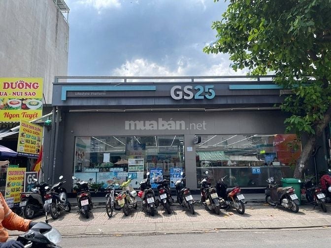 Góc 2MT Nơ Trang Long. Ngang 26m dài 18m (388.2m2), XD hầm 7 tầng