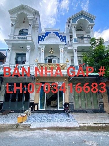 Bán nhà Biệt phủ(SHR)nằm giữa lòng khu dân cư -chợ bình chánh-tphcm 