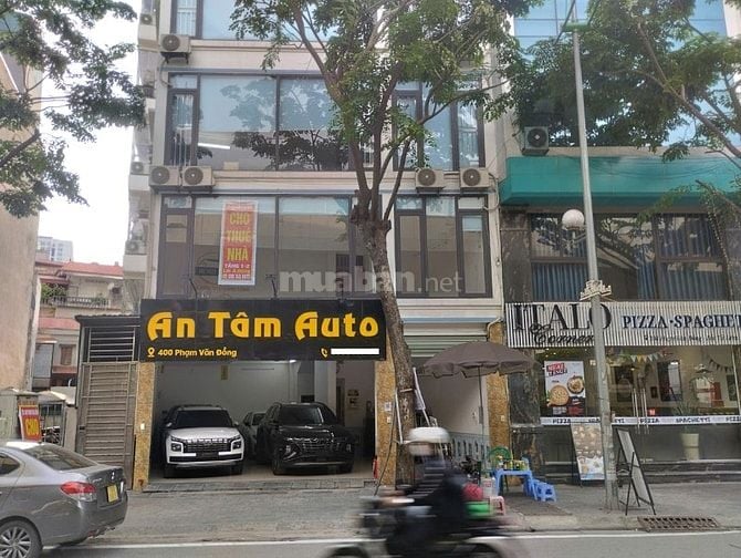 Cho thuê tầng 1 + tầng 2 nhà mặt đường số 400 Phạm Văn Đồng