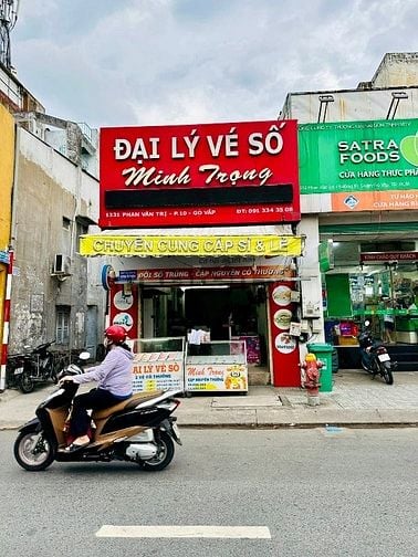Bán nhà mặt tiền rẻ đẹp (4,1x16) 1331 Phan Văn Trị p10 Gò Vấp CITYPLAN