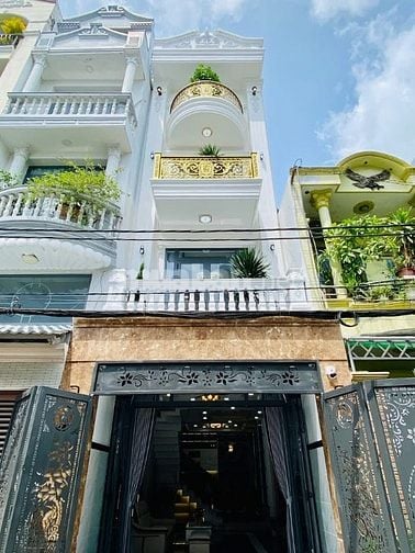 Nhà 4 lầu tuyệt đẹp Cao Cấp hẻm xe hơi Đỗ Thúc Tịnh, P12, Q.Gò Vấp.