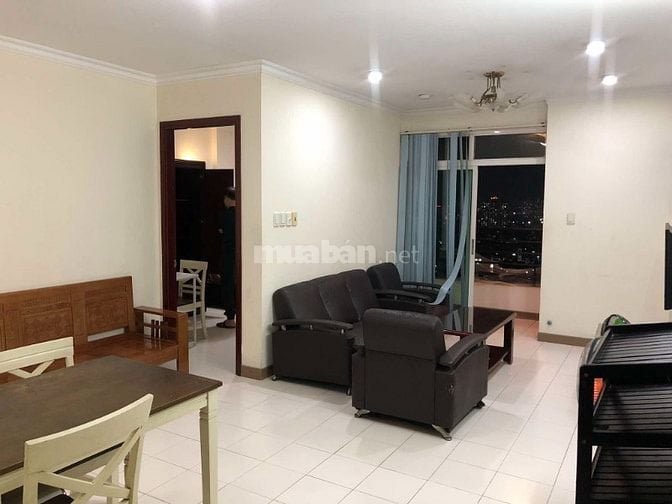 Cho thuê gấp căn hộ Phúc Thịnh Quận 5, Dt : 76 m2, 2PN, Giá : 10 tr/th