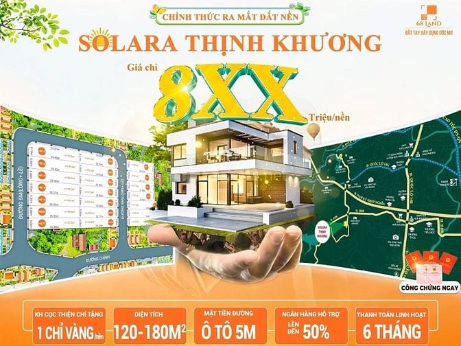 Đất nền Hoà Tiến ( Solara Thịnh Khương )
