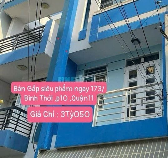 Hẻm xe hơi nhà trung tâm quận 11 đầu tư sinh lời với mức giá cực hời 