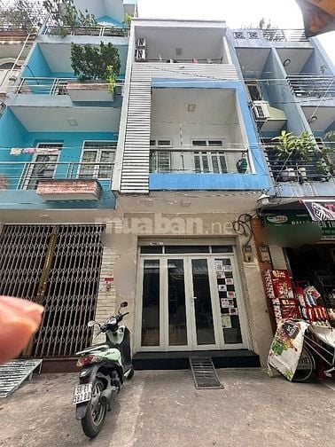 Hẻm xe hơi Ngã Tư Huỳnh V Bánh -Lê V Sỹ,3Tầng,5PN,Có Hẻm Sau,Vuông Vức