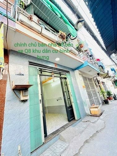 🔵 Bán nhà HXH Quốc Lộ 50 Liền kề Bến xe Q8. (3.5x10) 2Tầng, 2PN, 2tỷ
