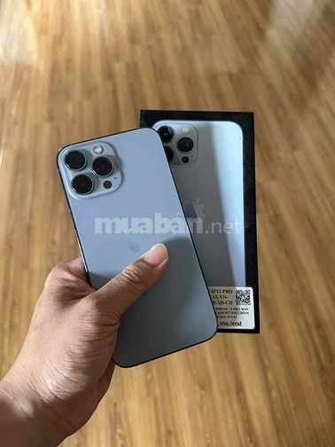 Bán iphone 13 promax fullbox VNA, màu blue