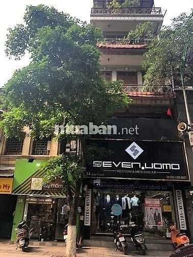 Cho thuê tầng 1 + 2 nhà mặt phố, số 34 phố Quán Thánh, quận Ba Đình