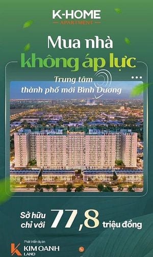 Bán căn hộ chung cư nhà ở xã hội K-Home New City TP mới Bình Dương