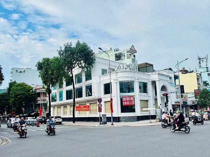 BÁN GẤP CĂN GÓC 2 MT HẬU GIANG P.12 Q6 DT 13m X 33m giá 95 tỷ