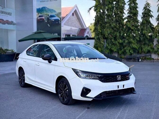 Honda City 2025 RS, Giảm 100% LPTB trong Tháng 7!