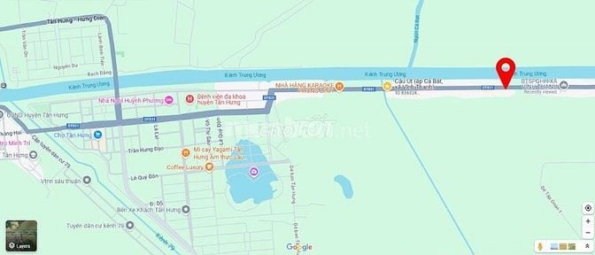 BÁN ĐẤT FULL THỔ CƯ 96M2 MẶT TIỀN ĐƯỜNG TỈNH 831, TÂN HƯNG, LONG AN – 