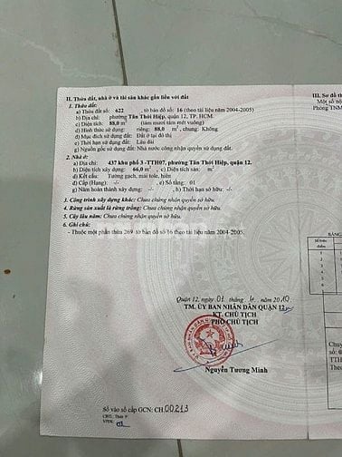 Nha mat tien duong Truong Thi Hoa, khu sam uat