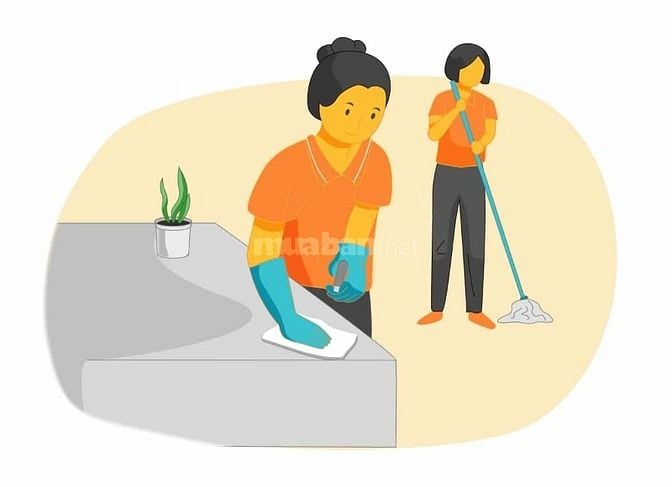 Cần tuyển Nữ giúp việc nhà làm gần bến xe Quận 8