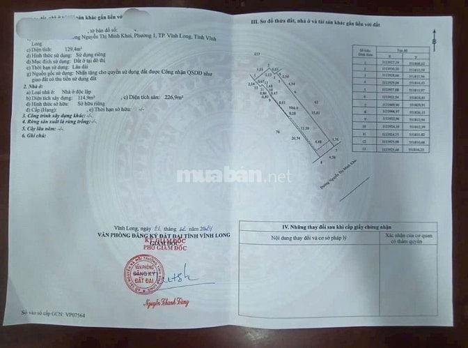 Cần bán gấp nhà cấp 3 chính chủ