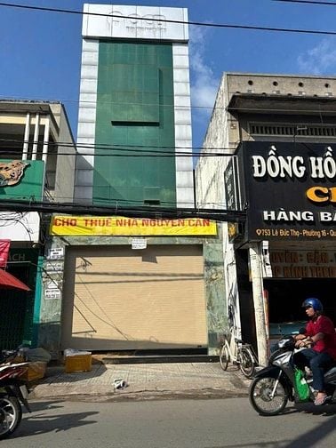 Cho thuê nhà mặt tiền Lê Đức Thọ, Gò Vấp, DT 5,4x26m, 3 lầu,vị trí đẹp