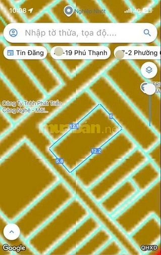 GẦN NGÃ 4 PHẠM VĂN CHIÊU VỚI QUANG TRUNG - NGANG ( 5.8 M) - 4.X TỶ
