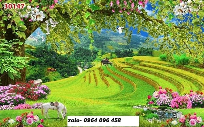Tranh 3d - tranh gạch 3d - gạch tranh 3d - KJHG5