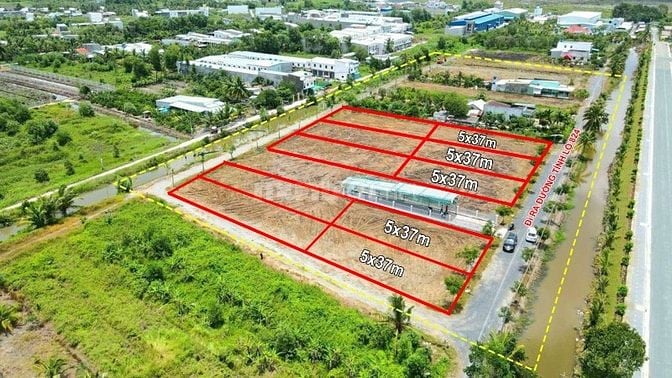 ĐẤT MẶT TIỀN TỈNH LỘ 824 - SÁT VINHOME – THỊ TRẤN ĐỨC HÒA – SỔ RIÊNG