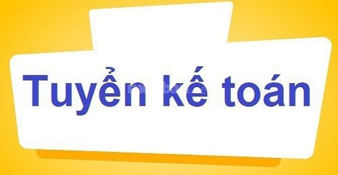 CHÍNH CHỦ QUẬN 12 CẦN TUYỂN KẾ TOÁN BÁN HÀNG 