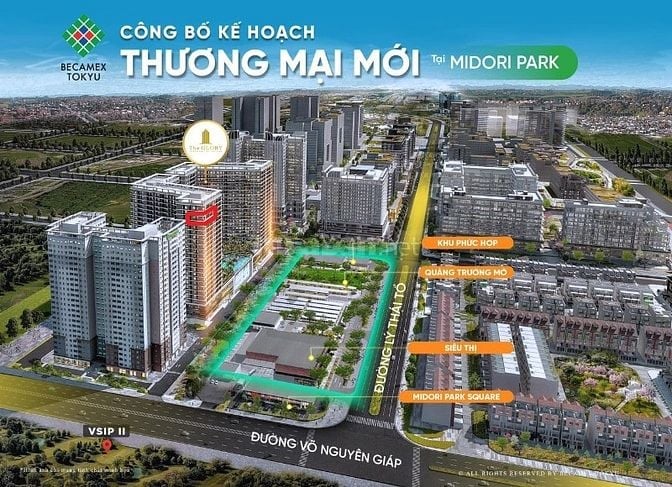 The GLORY - chỉ với 520 triệu nhận nhà liền tại Tp Mới Bình Dương