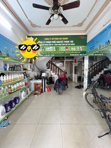 Mặt Tiền Ngay Chợ Sơn Kỳ, Tân Phú,Đường 10M, 64M2, 3 Tầng,Chỉ Hơn 8 Ty
