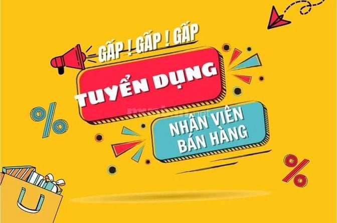 Cửa Hàng Gấp 04 Nhân Viên Bán Hàng Tại Bách Hoá