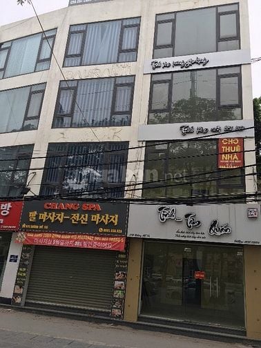 Cho thuê nhà nguyên căn 4tầng 35m2 mặt đường Mễ Trì đối diện The Manor