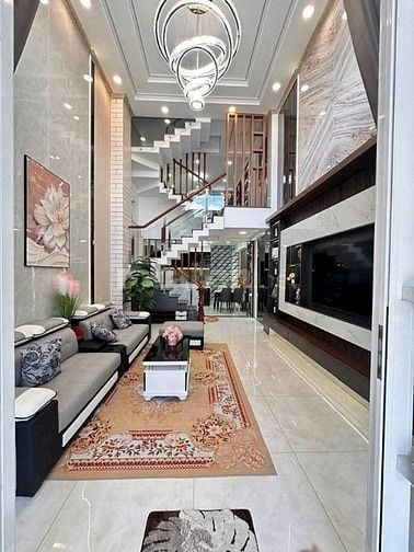 Nhà mới xây 5 lầu 4×12m hẻm ô tô Lê Đức Thọ Q Gò Vấp 