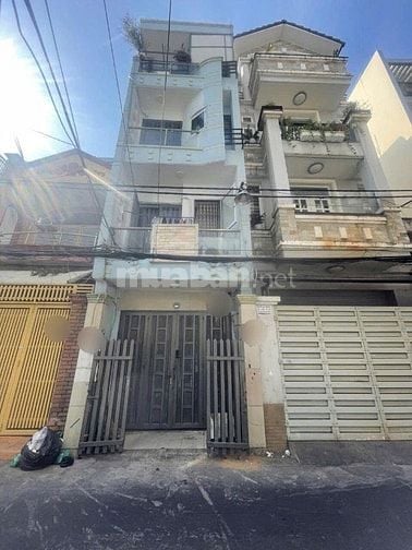 Hẻm xe hơi Phan Đăng Lưu 4Tầng,7PN,Nở Hậu 5,5m,Thông ra Ng Thượng Hiền