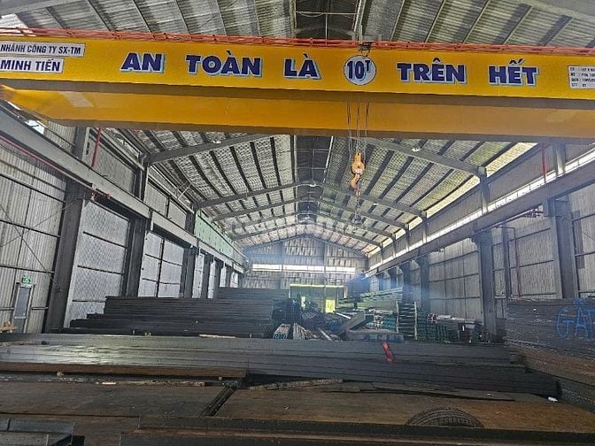 Cho thuê kho xưởng cơ khí KCN Đức Hòa , Long An , có Pa Lăng , giá tốt