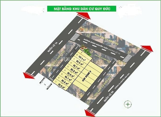 đất nền bình chánh, gần đường đoàn nguyễn tuấn  - sổ hồng riêng