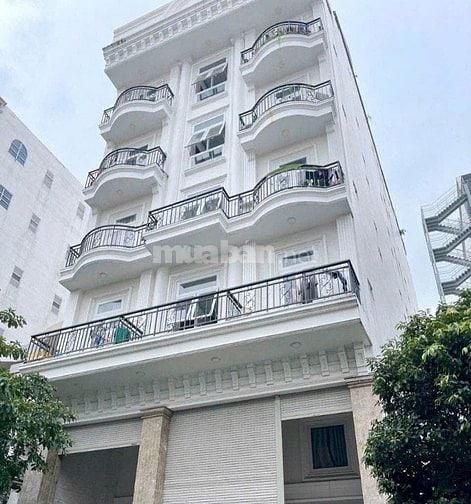 Bán tòa nhà dịch vụ, 5 tầng, 34p, 2mt trước sau, giá 20,8 tỷ. 