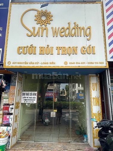 Cho thuê cửa hàng mặt đường Nguyễn Văn Cừ