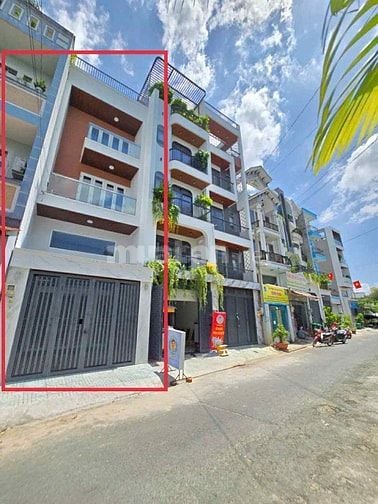 Nhà Thạnh Xuân (4x16)3 lầu 4PN, đường xe oto 8m