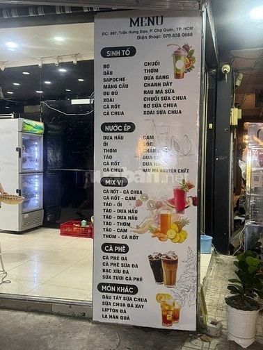 CẦN TUYỂN BẠN NỮ BÁN CÀ PHÊ SINH TỐ