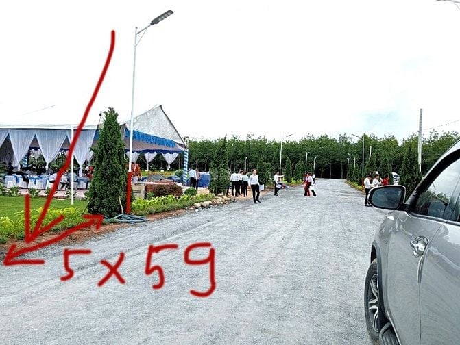 CHÍNH CHỦ BÁN ĐẤT THỔ CƯ MẶT TIỀN 5x59m, 297 m2, SHR
