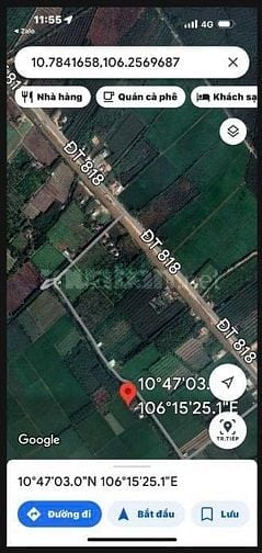 Cần bán 1170,8m2 thổ cư Ấp 3 xã Bình Hòa Hưng, Đức Huệ Long an