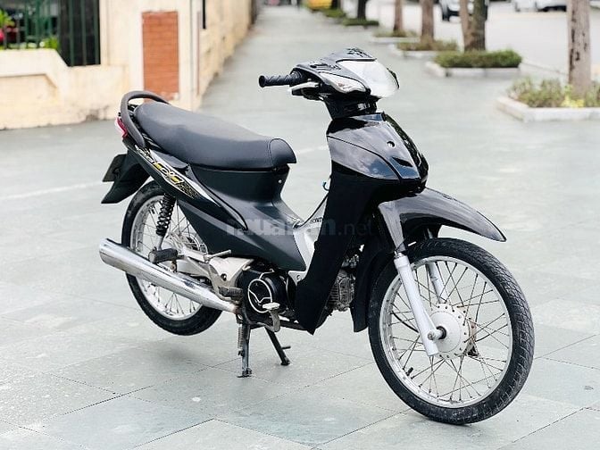 Wave 50cc MÀU ĐEN SIÊU ĐẸP BIỂN HÀ NỘI ĐI ÍT