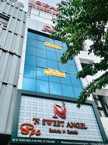 2 Mặt tiền Trần Não, DTSD 450m2, vĩa hè 40m2, cạnh Métro Thảo Điền. 