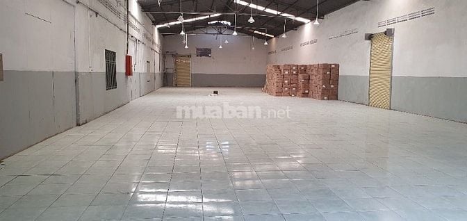 cho thuê kho xưởng 600 m2, quận Bình Tân