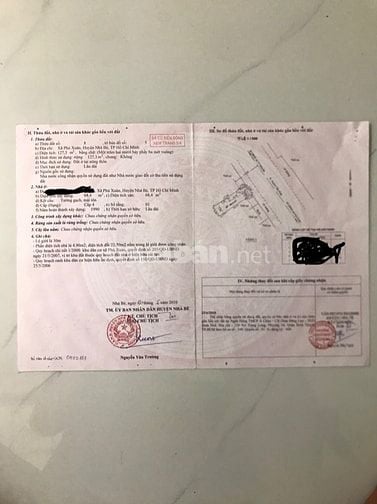 Bán nhà mặt đường Huỳnh Tấn Phát (gần kho C) chính chủ